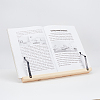 Wood Book Holder Stand AJEW-WH0314-340-5