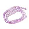 Ombre Effect Dyed Glass Beads Strands GLAA-I059-01A-2