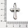 304 Stainless Steel Pendants STAS-Z091-08AS-02-3