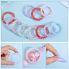 30Pcs UV Plating Opaque Acrylic Beads Frames PACR-SP0001-03-6