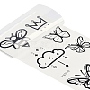 10 Sheets Cartoon Water Proof Removable Temporary Tattoos Stickers STIC-Z003-02-4