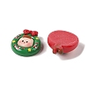 Christmas Opaque Resin Doll Decoden Cabochons RESI-S391-22-2