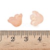 Frosted Glass Bead Cap FGLA-C001-01B-3