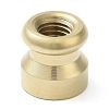 Golden Tone Round Wax Seal Brass Stamp Heads AJEW-M040-01G-L-3