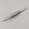 Stainless Steel Fine Ponited Tweezers TOOL-WH0125-46B-1