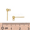 925 Sterling Silver Ear Stud Findings STER-K167-042B-G-4