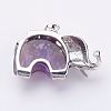 Natural Amethyst Pendants X-G-P268-06-2