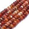 Natural Red Agate Beads Strands G-I245-68A-1