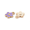 Alloy Enamel Charms ENAM-T016-14-RS-3