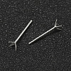 925 Sterling Silver Ear Studs STER-P032-10S-1-2