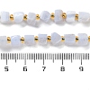 Natural Blue Lace Agate Beads Strands G-NH0036-01-5