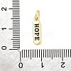 Brass Enamel Charms KK-P338-01G-E01-3