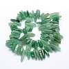 Natural Green Aventurine Beads Strands X-G-O051-02-2