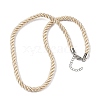5MM Nylon Twisted Cord Necklace Making FIND-G096-01P-26-1