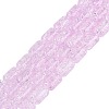 Transparent Crackle Glass Beads Strands GLAA-NH0001-04-A03-1