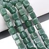 Natural Green Aventurine Beads Strands G-Q608-10H-1