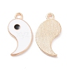 Alloy Enamel Pendants PALLOY-D015-05B-1