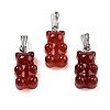 Natural Carnelian Pendants G-G854-01P-10-1