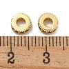 Rack Plating Brass Micro Pave Cubic Zirconia Beads KK-U030-30G-02-2