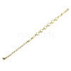 Electroplated Alloy Link Bracelets BJEW-T012-010-RS-3