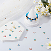 60Pcs 3 Colors Epoxy Resin Enamel Evil Eye Charms RESI-SC0003-27-4