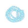 Electroplate Imitation Jade Glass Beads Strands EGLA-Q139-01A-B06-2
