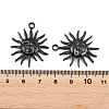 Ion Plating(IP)304 Stainless Steel Pendants STAS-G278-18B-3