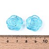 Baking Paint Transparent Glass Beads DGLA-N018-01C-3