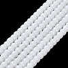 Imitation Jade Glass Beads Strands GLAA-K062-A01-09-2