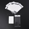 100Pcs Rectangle Paper One Pair Earring Display Cards with Hanging Hole CDIS-YW0001-02B-3