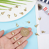 16Pcs Brass Charms ZIRC-HY0001-14-3