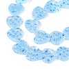 Handmade Millefiori Glass Beads Strands LAMP-T021-29D-3