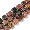 Natural Rhodonite Beads Strands G-G053-B11-01A-1