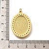 Religion Themed Rack Plating Brass Micro Pave Cubic Zirconia Pendants KK-L226-007G-17-3