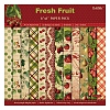 12 Sheets 12 Styles Fresh Fruit Scrapbook Paper Pads PW-WG13540-01-1