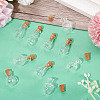 10Pcs Clear Glass Wishing Bottles AJEW-TA0002-85F-7