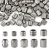100Pcs 10 Styles Stainless Steel Beads STAS-YW0002-84-2