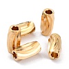 Brass Corrugated Beads LS-KK-O133-210B-G-1