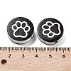 Dog Theme Wood Beads WOOD-M011-04B-02-3