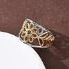 304 Stainless Steel Cuff Open Rings RJEW-P181-02E-A-2