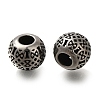 304 Stainless Steel European Beads STAS-D191-14B-AS-1