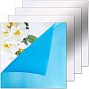 PET Plastic Mirror Wall Stickers AJEW-WH0018-68C-1