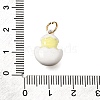 Printed 304 Stainless Steel Pendants SA-CBA59B8-02A-G-3