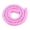 Handmade Polymer Clay Beads Strand CLAY-T021-01G-2