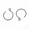 304 Stainless Steel Earring Hooks X-STAS-L216-02A-B-1