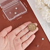 8Pcs 925 Sterling Silver Ear Nuts STER-BBC0007-46-3