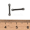 304 Stainless Steel Connector Charms STAS-Q323-04C-B-3