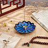 Brass Incense Burner Holder AJEW-GA0010-20A-4