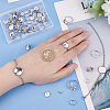 SUNNYCLUE DIY Half Round Jewelry Set Making Kit DIY-SC0018-24-3