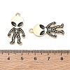 Skull Alloy Enamel Pendants AL-CBAD3B4-04G-02-3